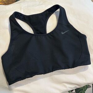 Nike, size Small, black dri-fit sports bra